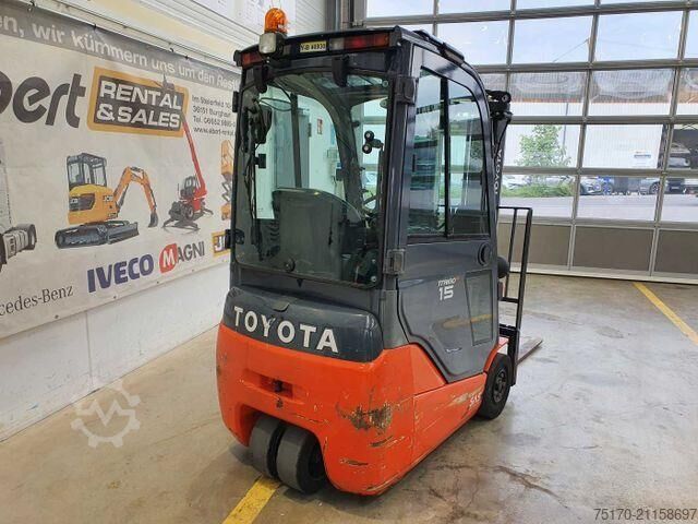 Gabelstapler Toyota 8FBET15 / Batterie  HH: 4.3m! / 2.849h