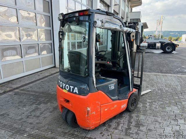 Gabelstapler Toyota 8FBET15 / Triplex: 4.30m / nur 1.187h! / SS