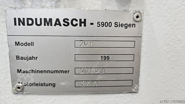 Ausklinkmaschine Indumasch V 206 Indumasch V 206
