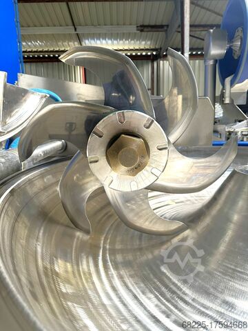 Vacuum bowl cutter with cooking CFS, GEA, Kramer + Grebe CMV 325V