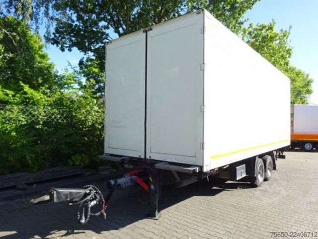 Box trailer Möslein TKO 105 Schwebheim  Tandemkoffer, Ladebordwand + Durchladbar