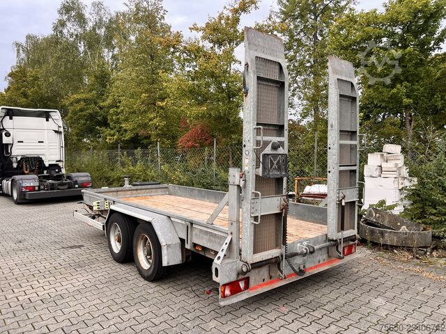 Low loader trailer  tt  Tandemtieflader