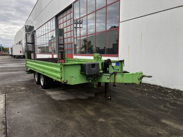 Low loader trailer  tt  Tandemtieflader