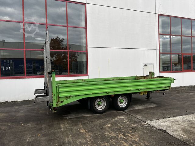 Low loader trailer  tt  Tandemtieflader