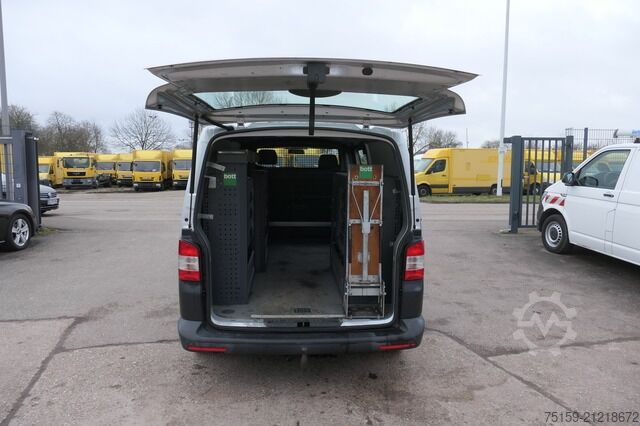 Panel van Volkswagen T5 Transporter 2.0 TDI lang Klima AHK Werkstatteinbauten CoC