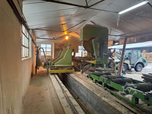 Vertikales Bandsägewerk mit Zuführern JAROMA DKRB 160