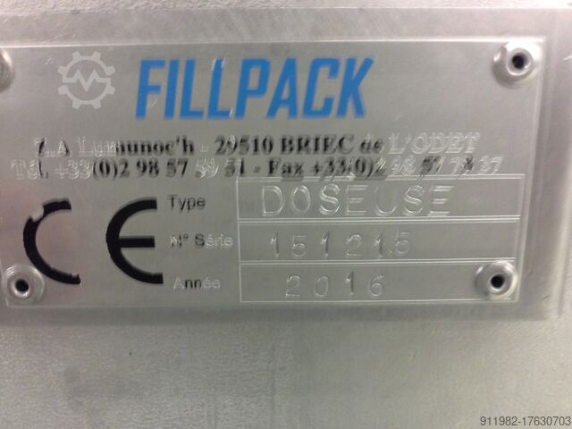 Meat processing machine Fillpack Doseuse Salade 4 Têtes