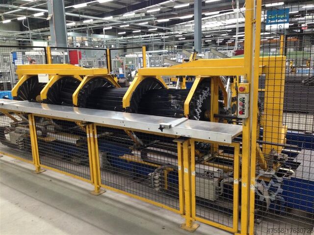 Hydraulik-Rohrleitung-Biegemaschine HIRSCHMILLER und HÖHN NCB 4000