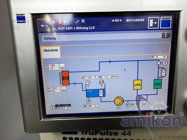 TRUMPF TruPulse 44/Absaugung TBH GL230 Tekol / TRUMPF LAP S4 Laser­schweißanlage