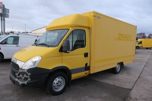 Transporter mit Koffer iveco Daily 35 S11 C30C AUTOMATIK KAMERA Regale LUFT DURCHGANG EURO-5 CoC