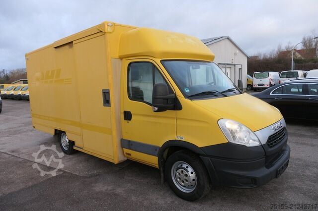 Transporter mit Koffer iveco Daily 35 S11 C30C AUTOMATIK KAMERA Regale LUFT DURCHGANG EURO-5 CoC