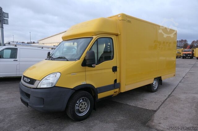 Transporter mit Koffer iveco Daily 35 S11 C30C AUTOMATIK KAMERA MAXI Regale DURCHGANG