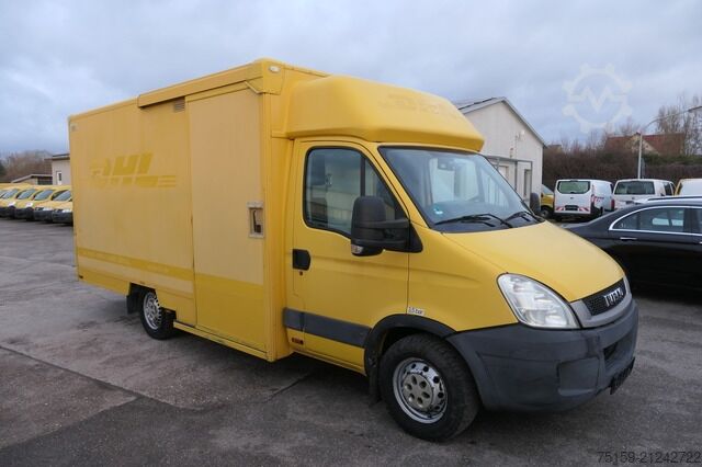 Transporter mit Koffer iveco Daily 35 S11 C30C AUTOMATIK KAMERA MAXI Regale DURCHGANG