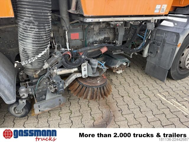 Road sweeper MAN TGM 18.240 4x2 BL, Kehrmaschine Bucher CityFant
