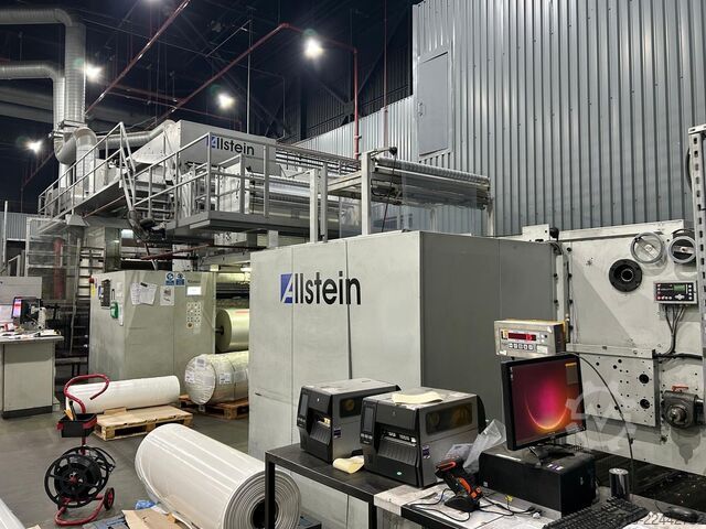 CI flexographic printing machine Allstein Hydro 10 colour