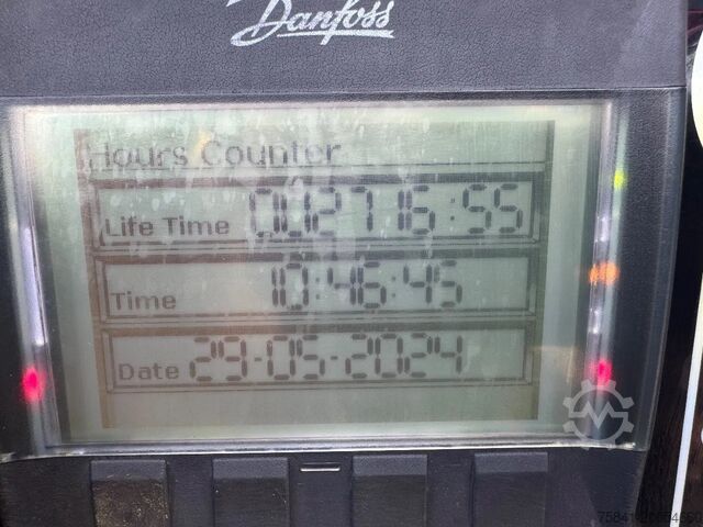 Crane truck Volvo FH 550 8x2 Euro 6 EFFER 685/6S + JIB 4S