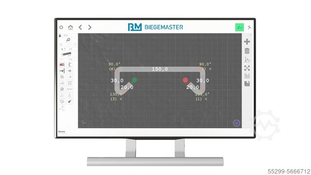 Schwenkbiegemaschine BIEGEMASTER BENDTRON 4.1,50