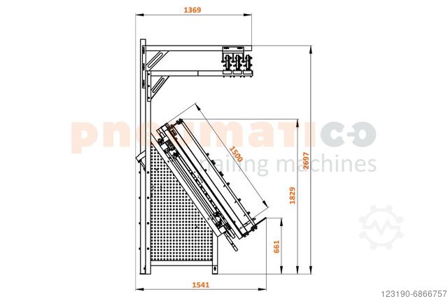Expert Pallet table PNEUMATICO PT-3300