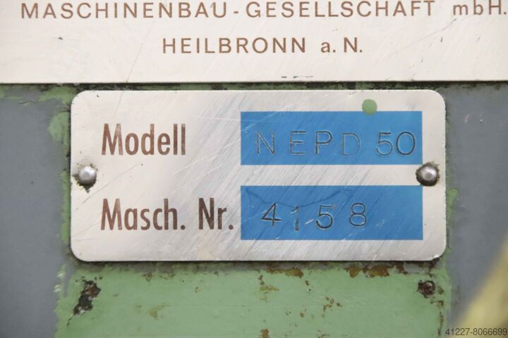 Eccentric press 50 tons Heilbronn NEPD 50