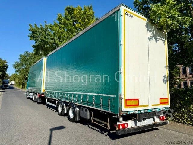 Tarpaulin DAF XF 480 6x2/Standklima/Eu6/Komplettzug