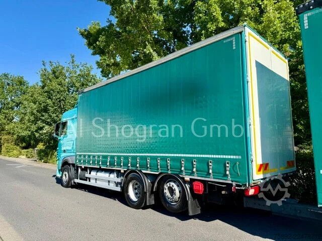 Tarpaulin DAF XF 480 6x2/Standklima/Eu6/Komplettzug