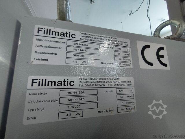 Matratzenheber Rudolf-Diesel-Str. 22 68169 D-Mannheim FillMatic 220R