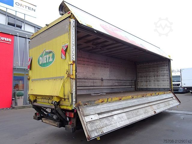 Box trailer ORTEN Tandem Schwenkwand*7,7 m*2 to LBW