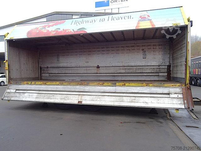 Box trailer ORTEN Tandem Schwenkwand*7,7 m*2 to LBW