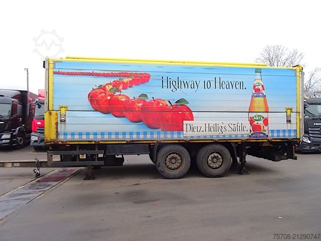 Beverage trailer ORTEN Tandem Schwenkwand*7,7 m*2 to LBW