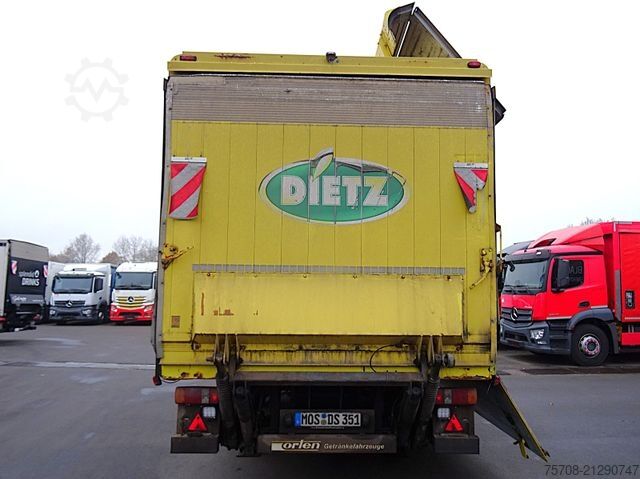 Beverage trailer ORTEN Tandem Schwenkwand*7,7 m*2 to LBW