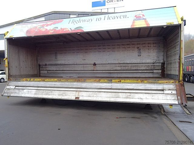 Beverage trailer ORTEN Tandem Schwenkwand*7,7 m*2 to LBW