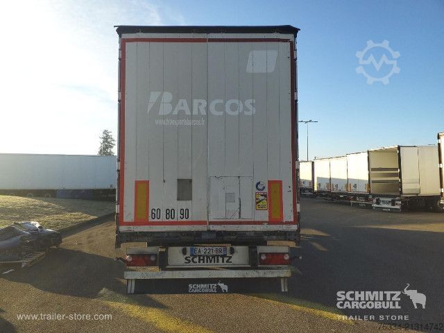 Auflieger mit Pritsche & Plane Schmitz Cargobull Semitrailer Curtainsider Standard