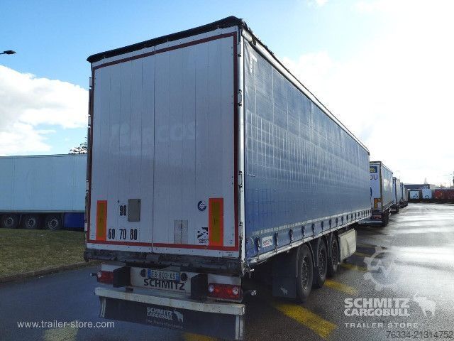 Auflieger mit Pritsche & Plane Schmitz Cargobull Semitrailer Curtainsider Standard