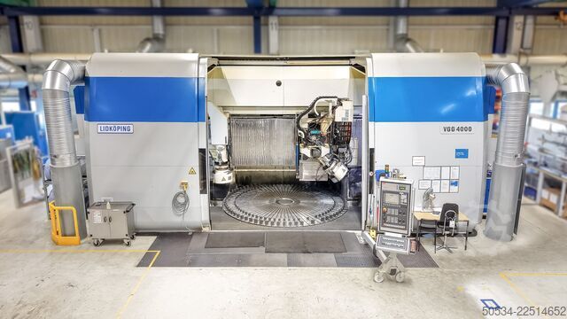 Vertikales CNC-Präzisions-Schleifzentrum KMT LIDKÖPPING VGG 4000