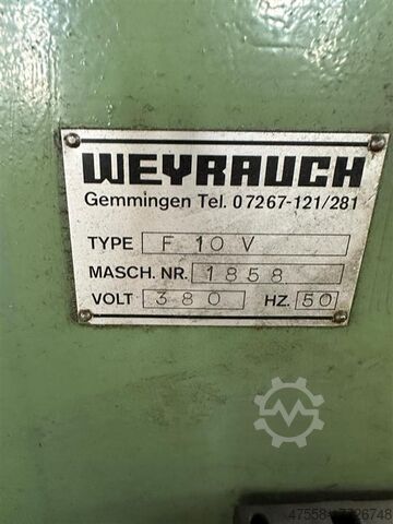 Universal Milling Machine WEYRAUCH F10-V