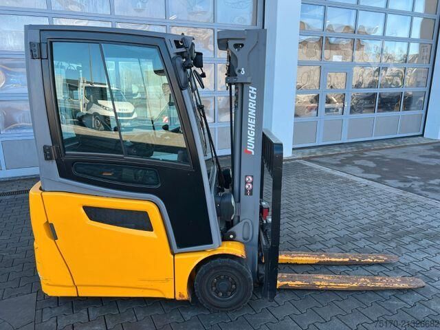 Gabelstapler Jungheinrich EFG 215 / Triplex: 4.25m! / SS / nur 995h! Waage