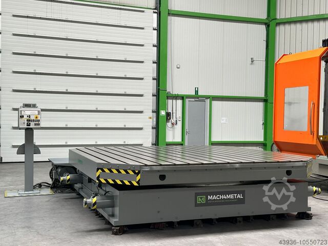 Rotary Turn table 3500 x 3500 x 80 Ton SCHARMANN TDV-80
