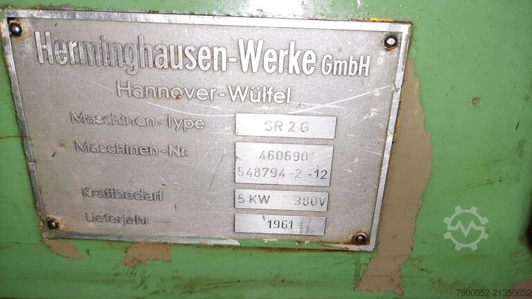 Centerless grinding machine Herminghausen SR 2 G