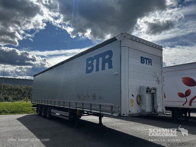 Auflieger mit Pritsche & Plane Schmitz Cargobull Curtainsider Standard