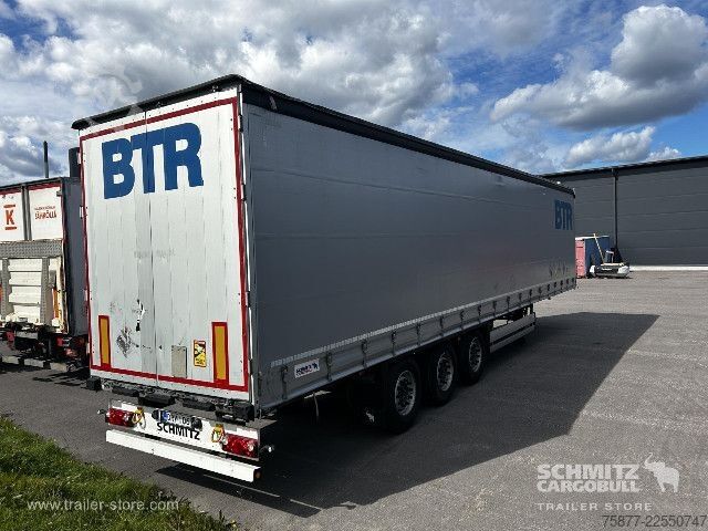 Auflieger mit Pritsche & Plane Schmitz Cargobull Curtainsider Standard