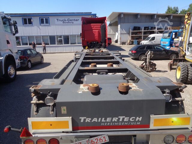 Anhänger-Wechselfahrgestell  Trailer Tech BDF Lafette Palettenkasten