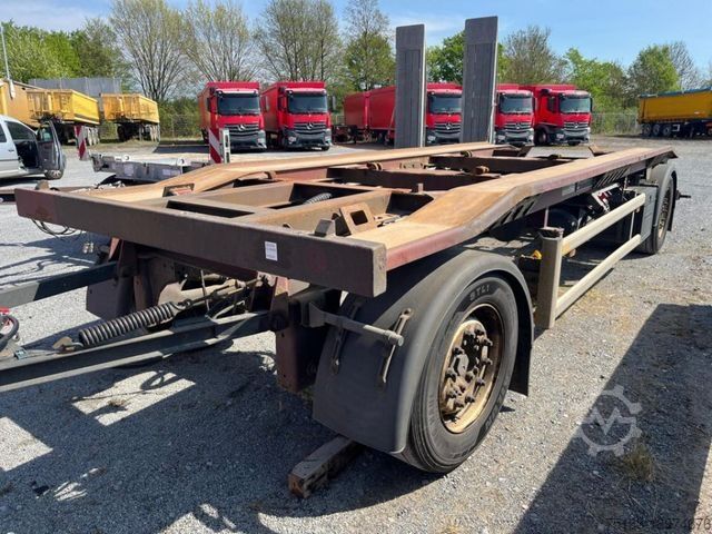 Abrollanhänger HÜFFERMANN 2-achs Abrollanhänger HAR 18.70 Containeranhänge