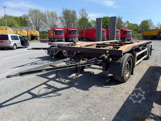 Abrollanhänger HÜFFERMANN 2-achs Abrollanhänger HAR 18.70 Containeranhänge