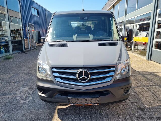Flatbed double cab Mercedes-Benz Sprinter 516 CDI DC Open laadbak N1 3.5T Trekha...