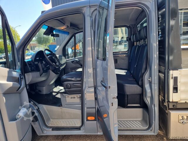 Flatbed double cab Mercedes-Benz Sprinter 516 CDI DC Open laadbak N1 3.5T Trekha...