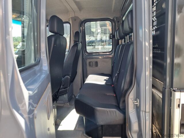 Flatbed double cab Mercedes-Benz Sprinter 516 CDI DC Open laadbak N1 3.5T Trekha...