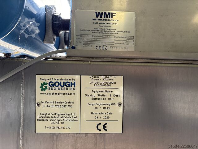 Siebstation Gough Sieving unit
