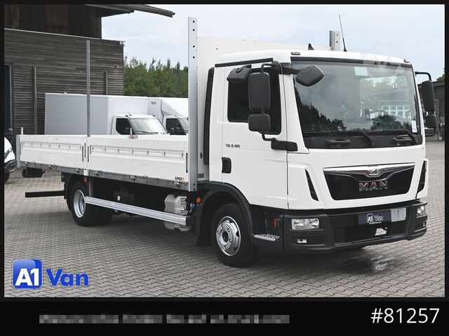Pritschenwagen MAN TGL 8.180 L Pritsche, Klima, 2xAHK, Luftfederung
