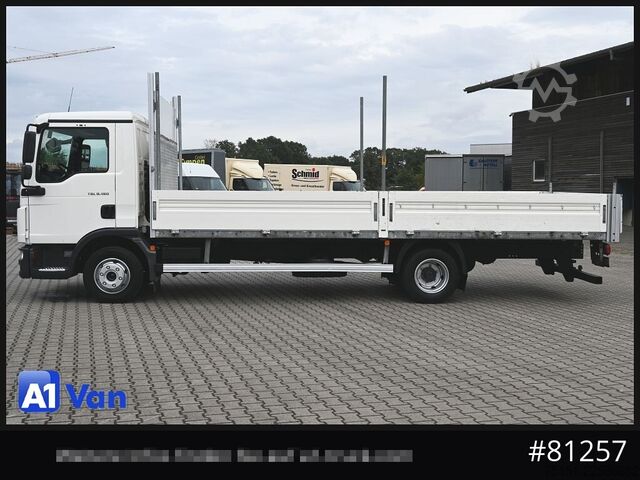 Pritschenwagen MAN TGL 8.180 L Pritsche, Klima, 2xAHK, Luftfederung