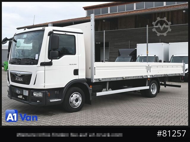 Pritschenwagen MAN TGL 8.180 L Pritsche, Klima, 2xAHK, Luftfederung